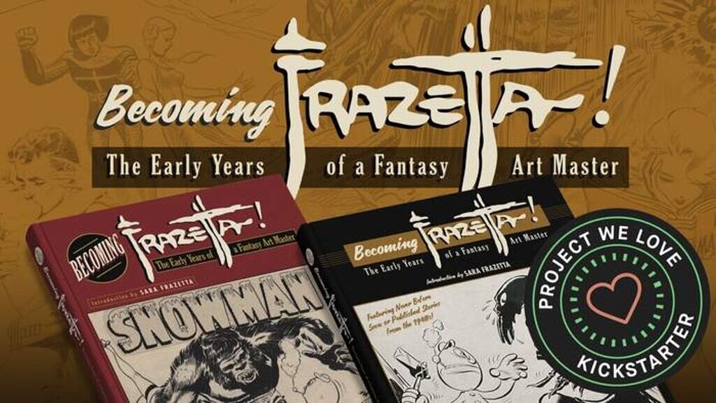 Becoming Frazetta – The Early Years of a Fantasy Art Master!