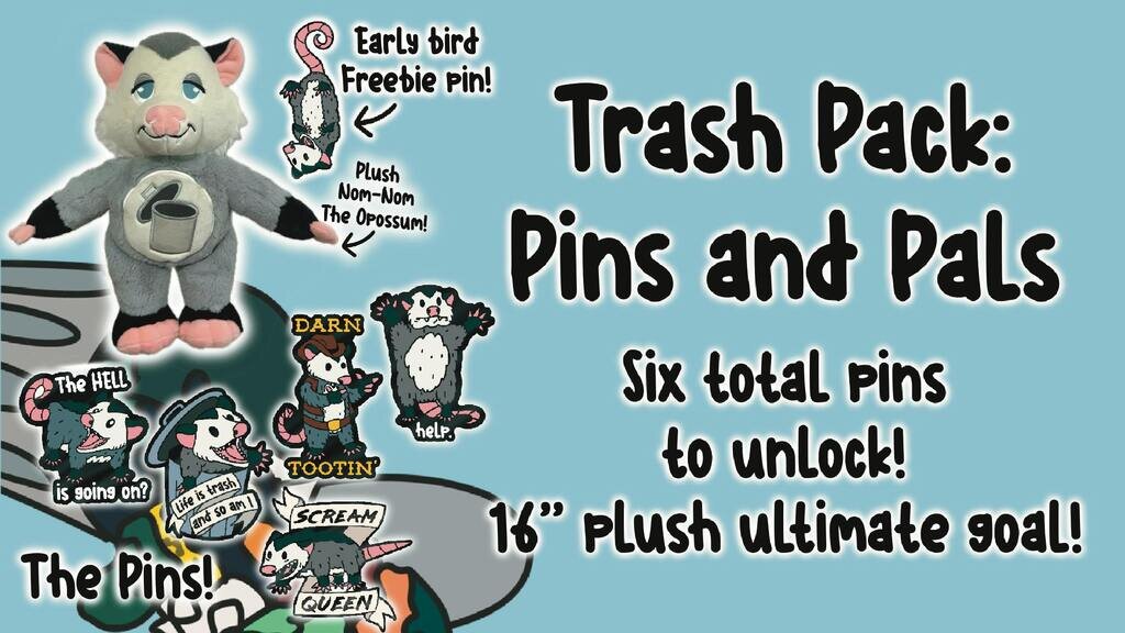 Trash Pack: Pins and Pals