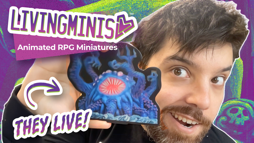 Living Minis: Animated RPG Miniatures