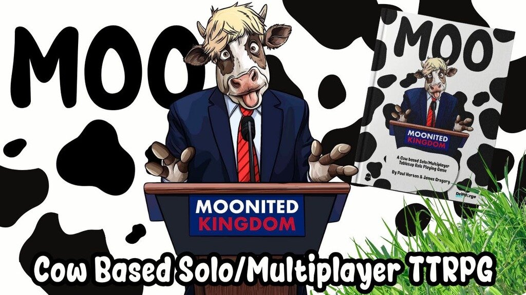 MOO - A Cow Based Solo/Multiplayer TTRPG