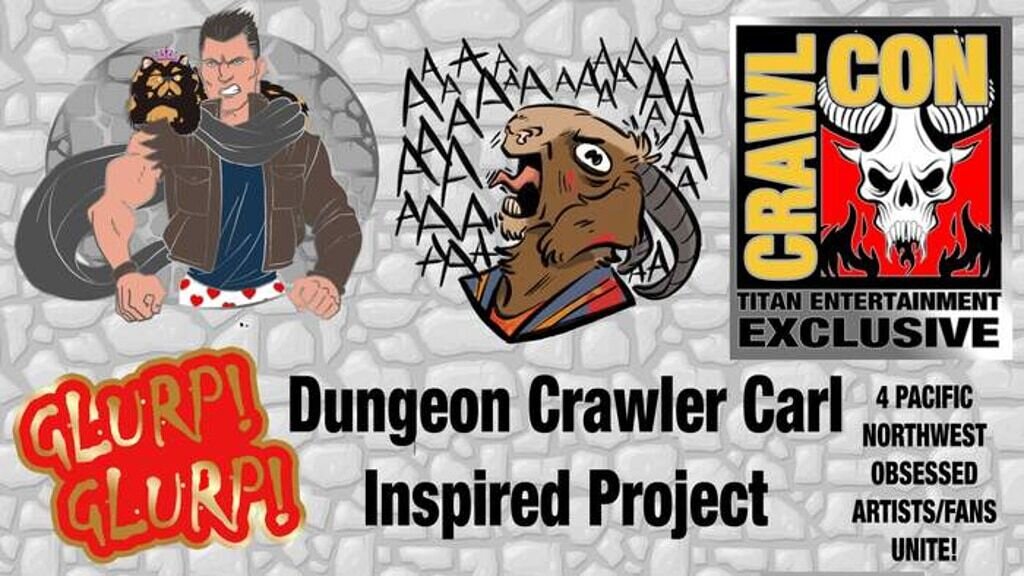 Dungeon Crawler Carl inspired Pins