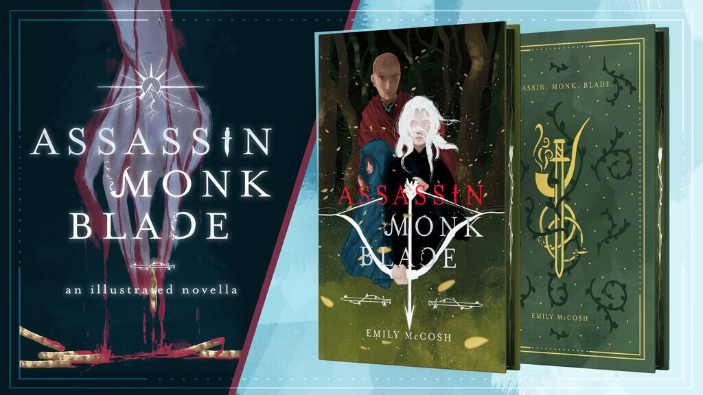 Assassin. Monk. Blade. — An Illustrated Novella & Book Box