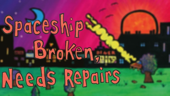 Spaceship Broken Needs Repairs: A sci-fi book about families