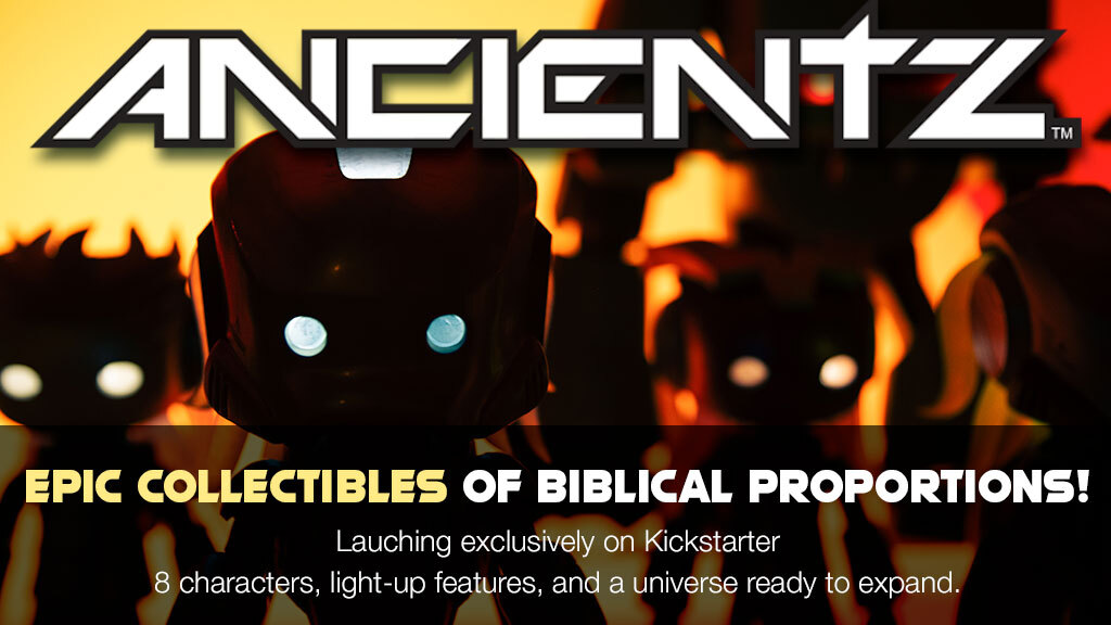 ANCIENTZ: Ancient Heroes Reborn as Collectible Art Toys