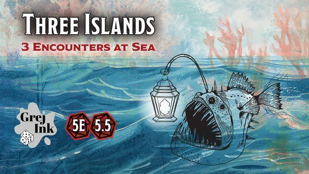 3 Islands: The Cleric's Prophecy - A fishy adventure