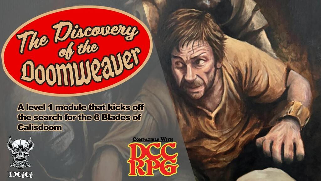Discovery of the Doomweaver (a DCCRPG compatible adventure)