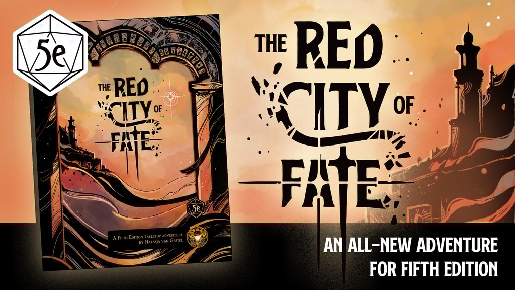 5e: Red City of Fate, Escape the desert ghost city!