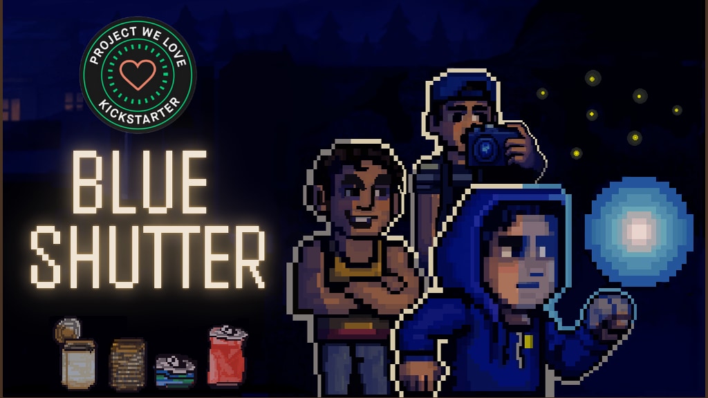 Blue Shutter: A Pixel RPG Adventure