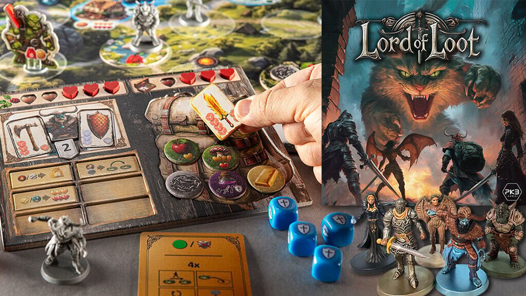 Lord of Loot - an addictive co-op fantasy board game