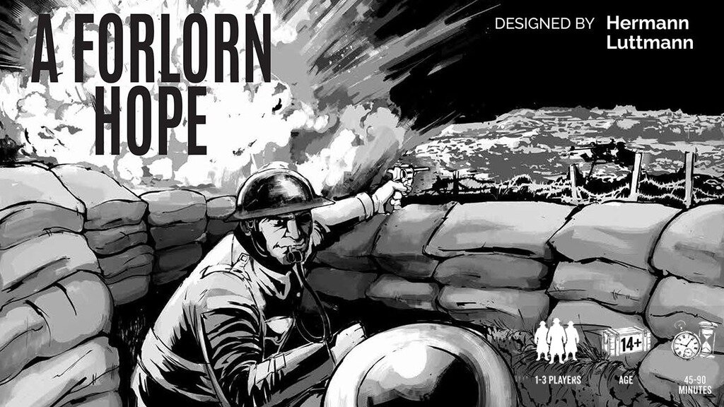 A Forlorn Hope - A Push-Your-Luck Game by Hermann Luttmann