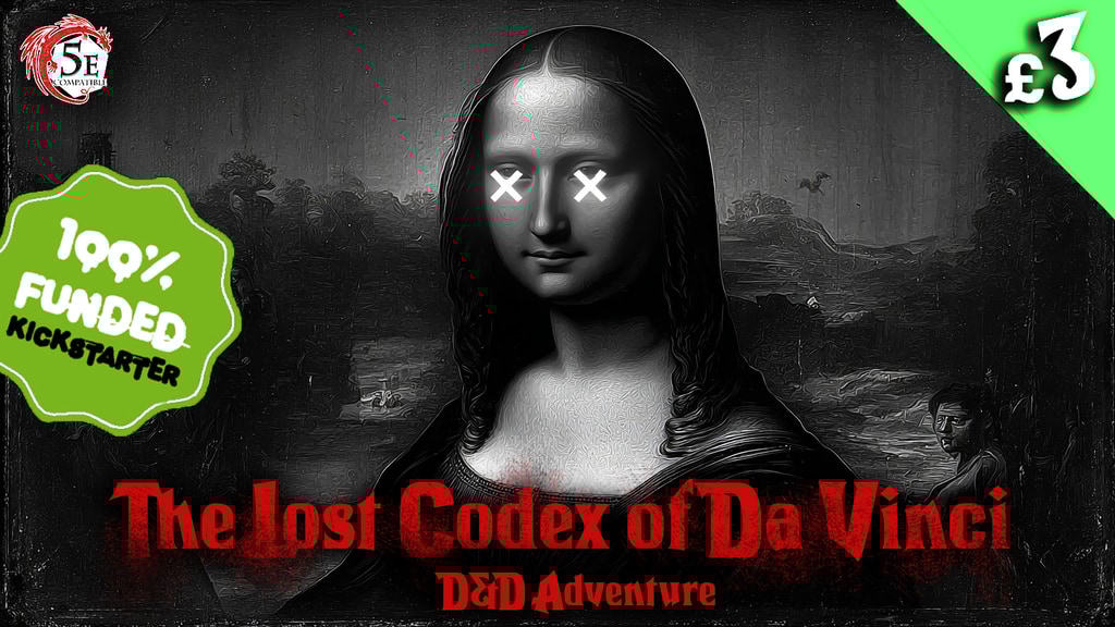 The Lost Codex of Da Vinci, DnD 5e Adventure
