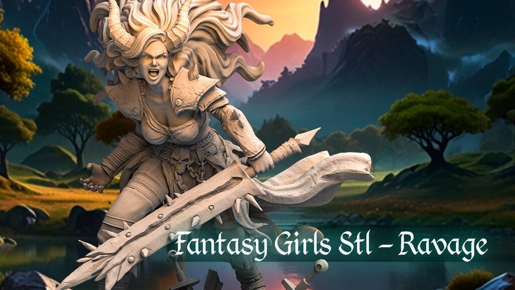 Fantasy Girls STL 2