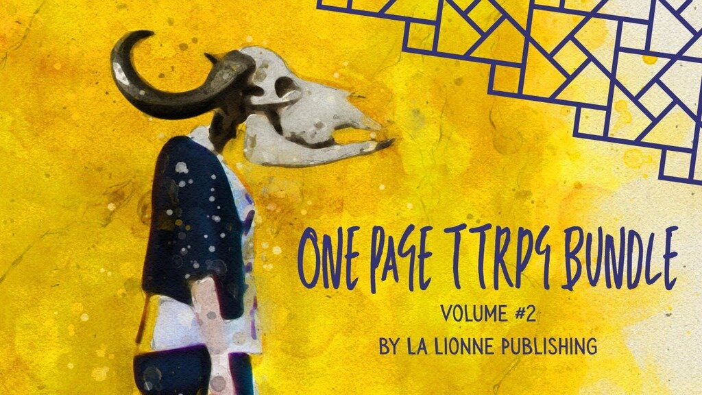 One-Page TTRPG Bundle Vol. 2