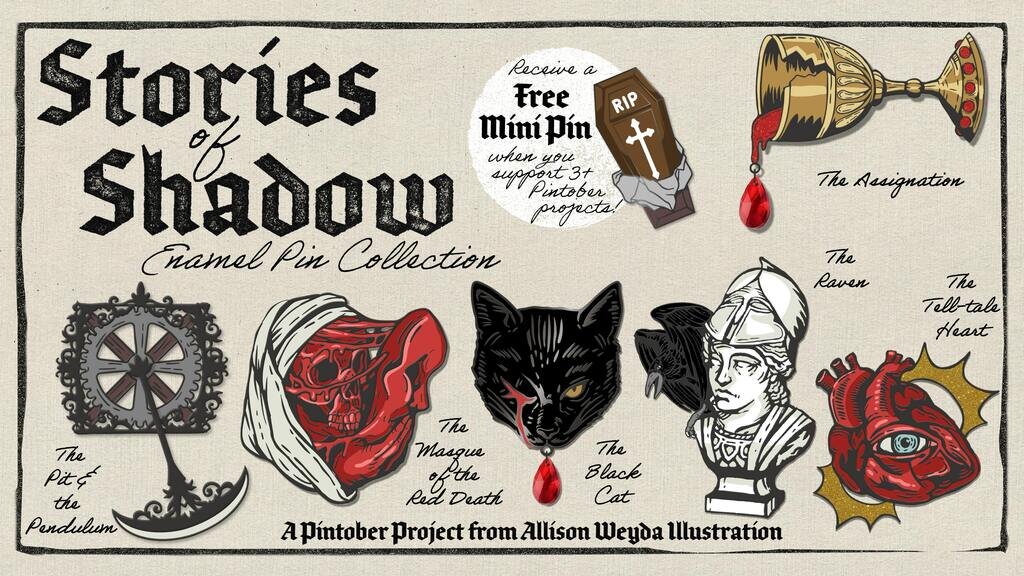 Stories of Shadow - A Pintober Project