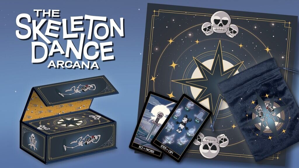 🌙💀🎶 The Skeleton Dance Arcana Tarot Deck 🌙💀🎶
