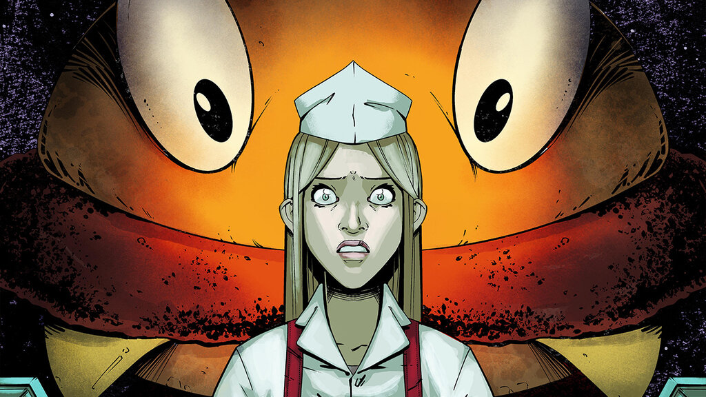 THE GRAVEYARD SHIFT • A New Irreverent Horror Comic!