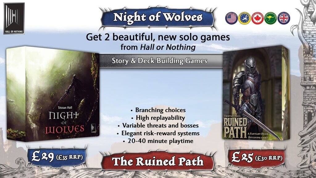 Night of Wolves & The Ruined Path