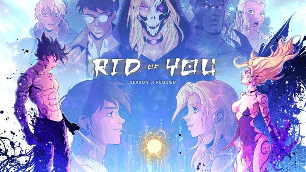 Rid of You: Anime Fantasy Graphic Novel. Complete Trilogy.