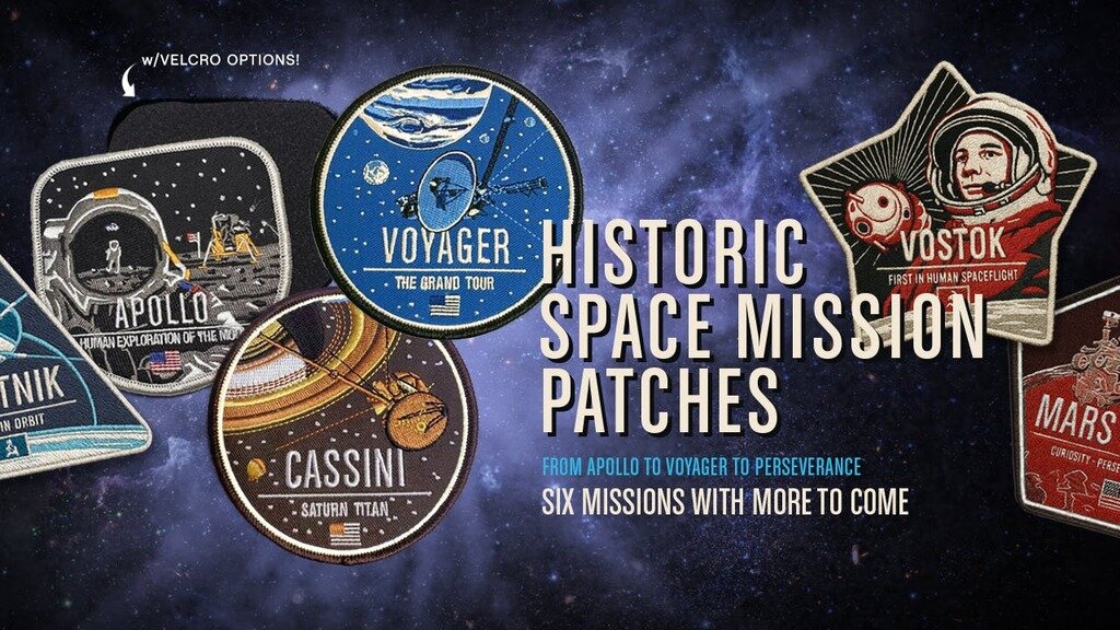 Space Exploration Mission Patches