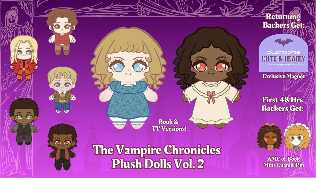 The Vampire Chronicles Plush Dolls Vol. 2