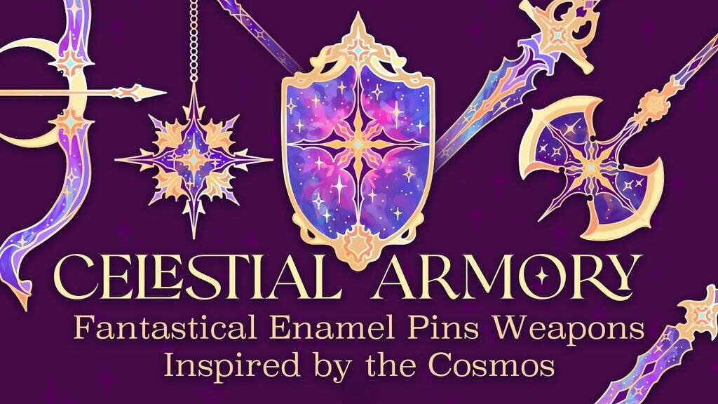 Celestial Armory—Fantastical weapons inspired by the cosmos