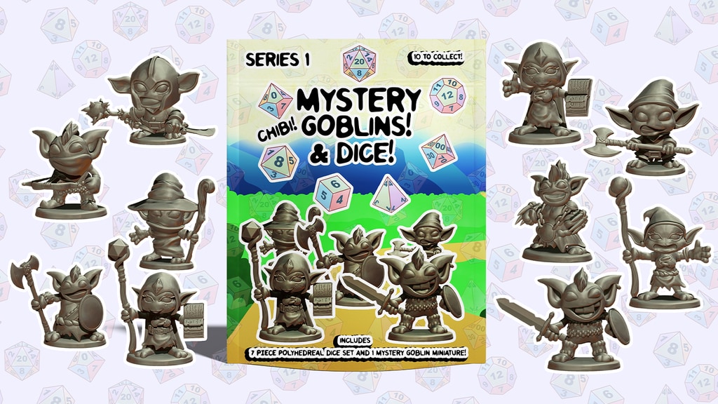 MYSTERY CHIBI GOBLINS & DICE! - SERIES ONE