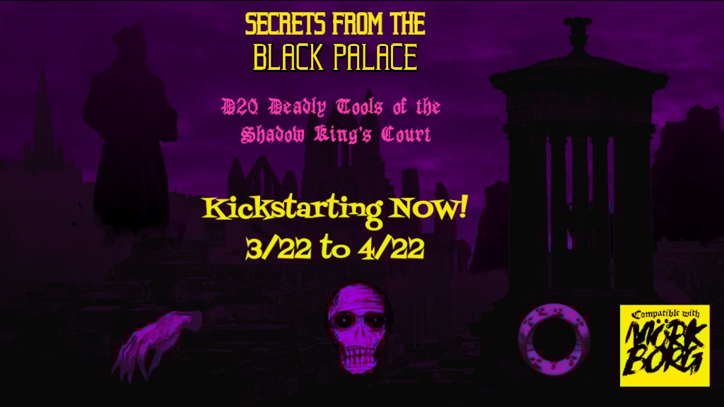 Secrets From The Black Palace - MÖRK BORG Zine