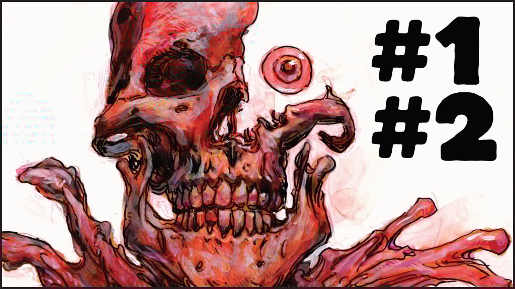 STRANGE HORROR #1, #2: Vertigo & EC-Style Horror Anthology