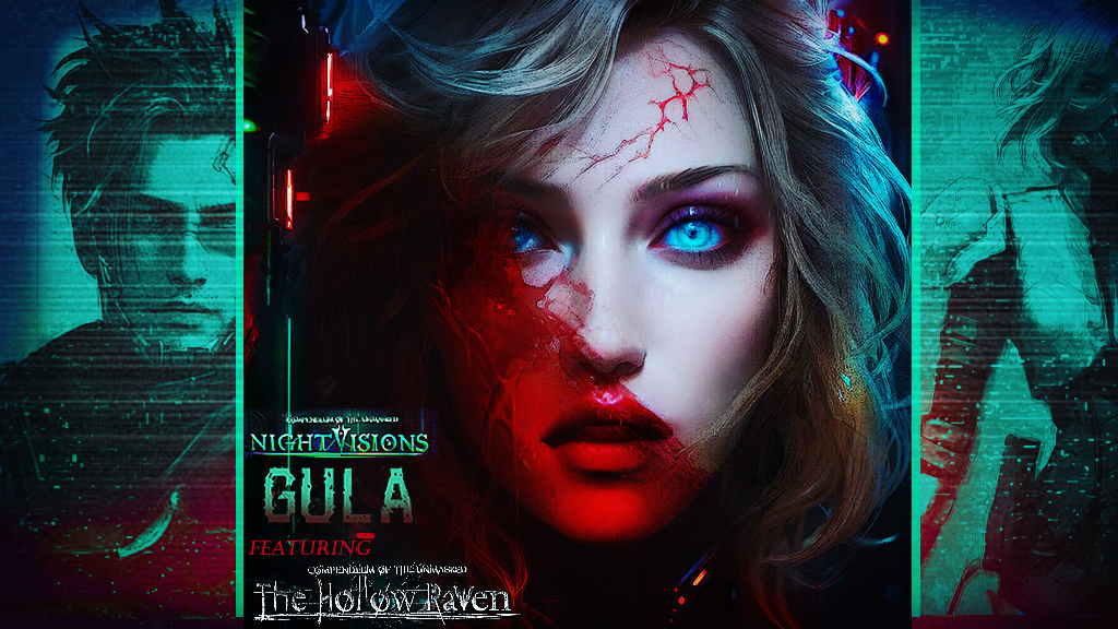 NightVisions: GULA Graphic Novel/ Featuring THE HOLLOW RAVEN