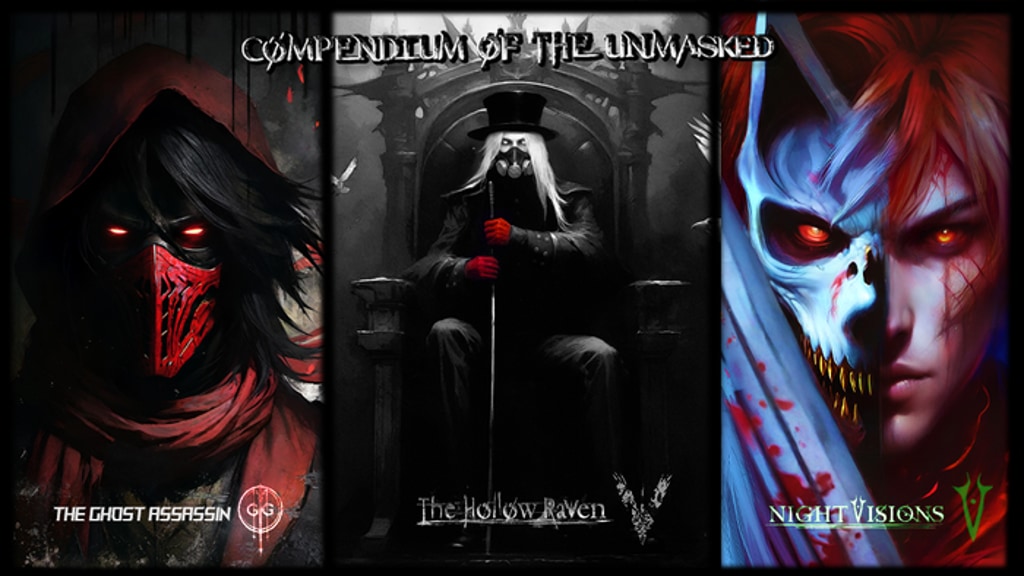 The Hollow Raven: VOL. 1-3 /NightVisions/The Ghost Assassin