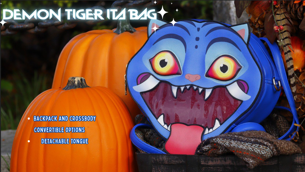 Kpop Derpy Blue Tiger Itabag