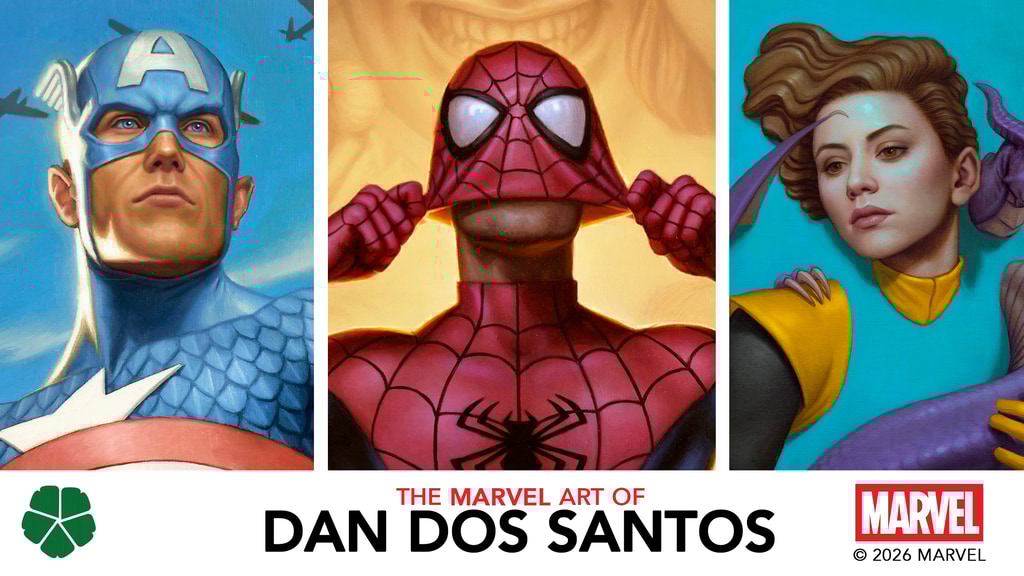 The Marvel Art of DAN DOS SANTOS - A Deluxe Art Book & More!