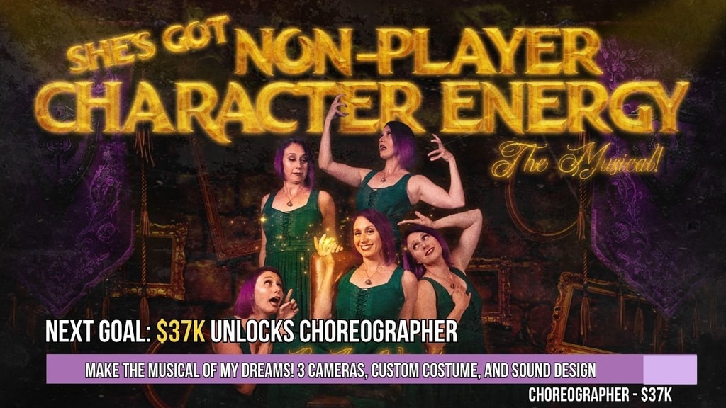 She's Got NPC Energy — a D&D musical about choosing yourself