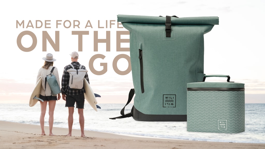 A Backpack made for a life ON THE GO