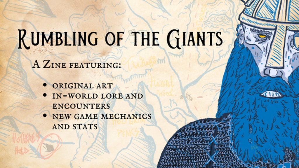 Rumbling of the Giants: A TTRPG Worldbuilding Zine