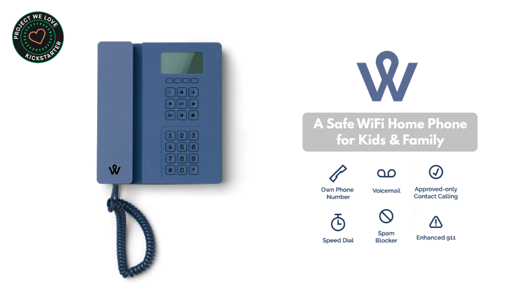 Wiley – A Safe WiFi Home Phone for Kids & Family