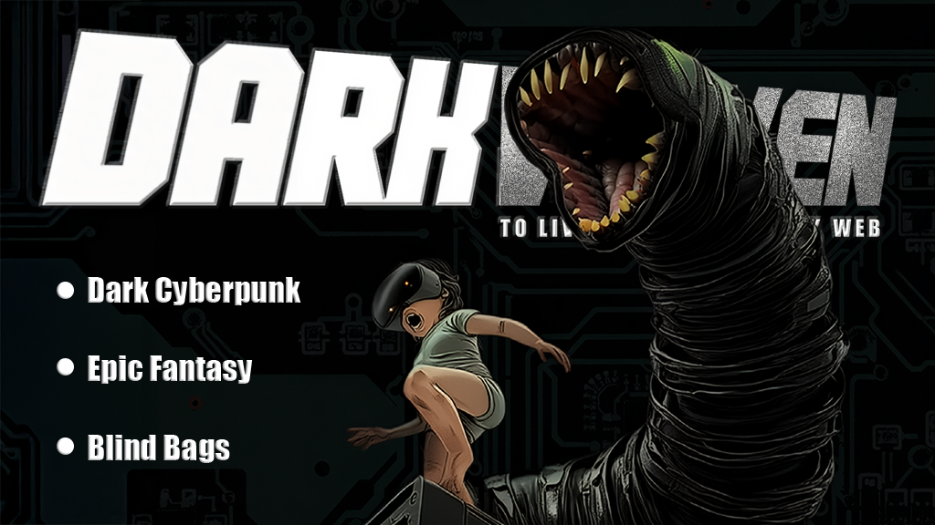 Darkwoven - Dark Cyberpunk + Epic Fantasy Comic + Blind Bags