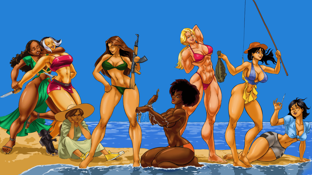 The Vicious Vixens #1-4 - The Lost City Of Gold!