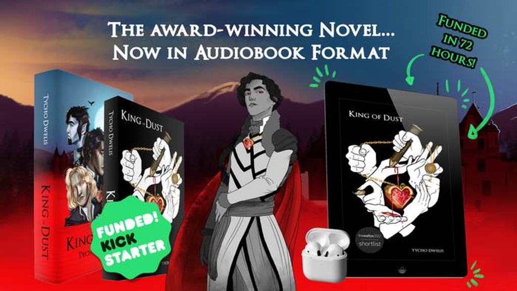 King of Dust - An Award-Winning GameLit Vampire Audiobook