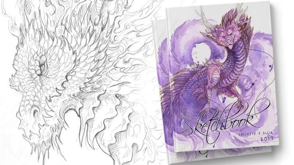 Dragons & Fantasy Art Sketchbook 2017