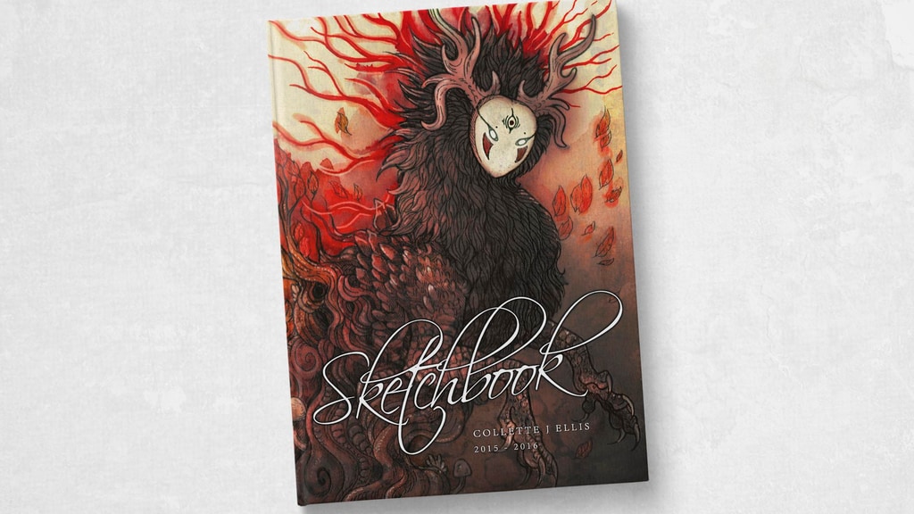Collette J Ellis Sketch Art Book