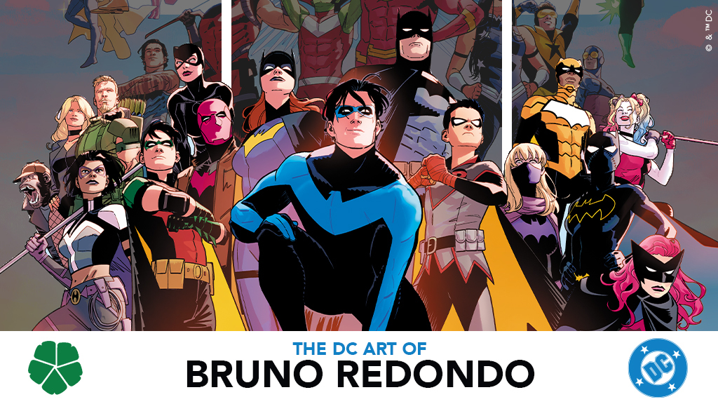 The DC Art of BRUNO REDONDO - A Deluxe Art Book and more!