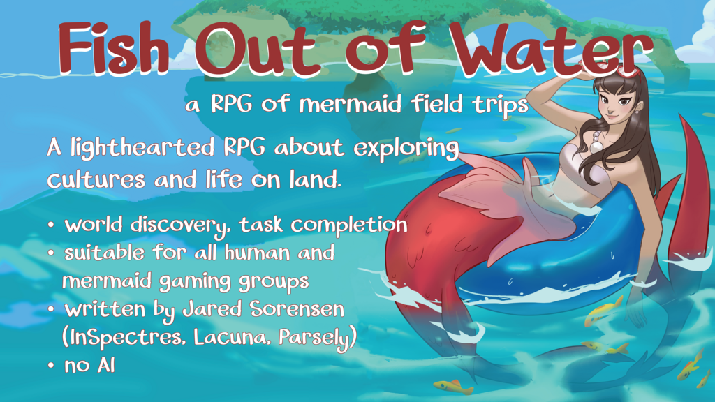Fish Out of Water - the RPG of mermaid field trips