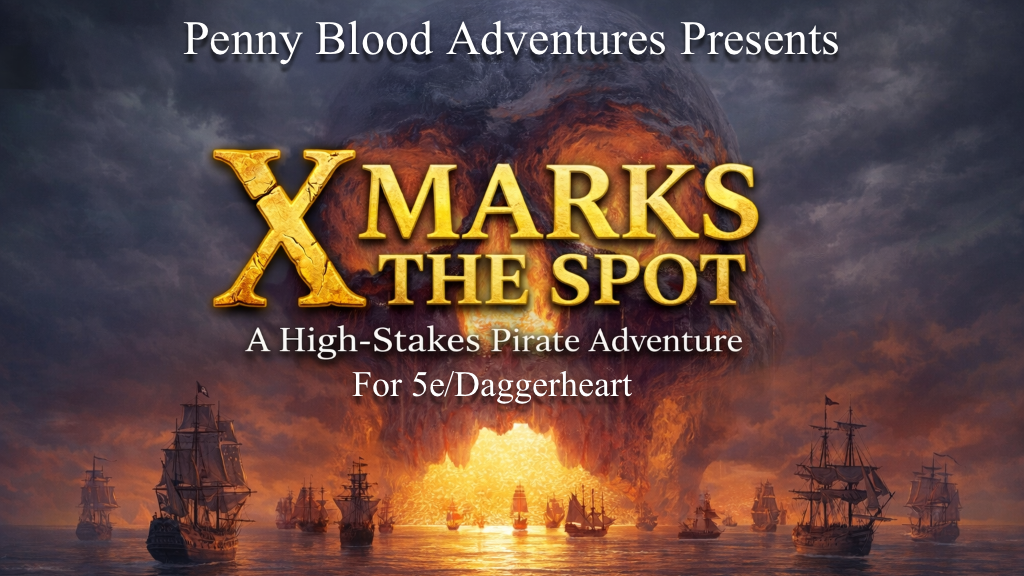 X Marks the Spot, a Pirate D&D 5e/Daggerheart Adventure