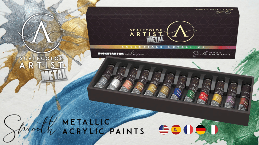 SCALECOLOR ARTIST METAL: The Heavy Body Metallic Revolution