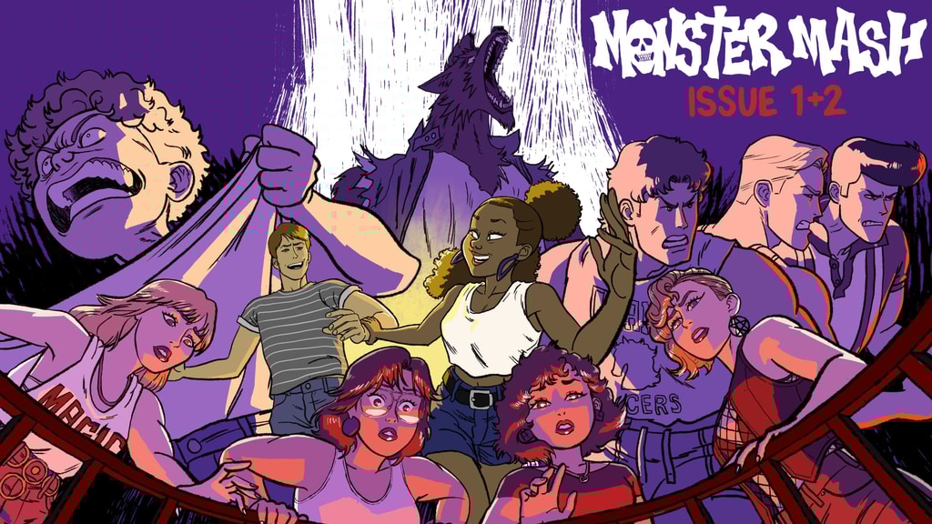 MONSTER MASH #1-2: Ongoing Horror Comedy Set in the 80s