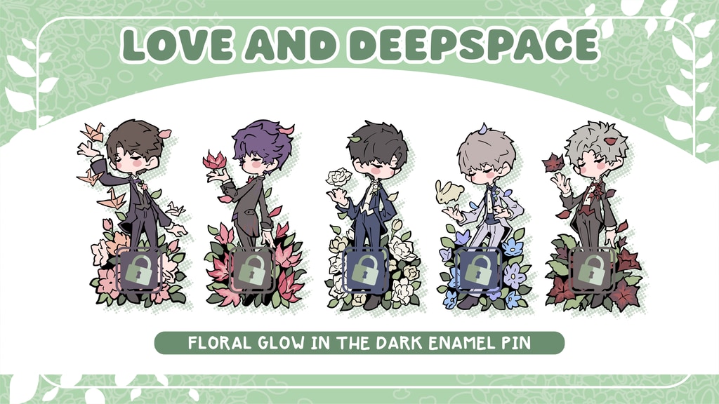 Love and Deepspace Enamel Pins
