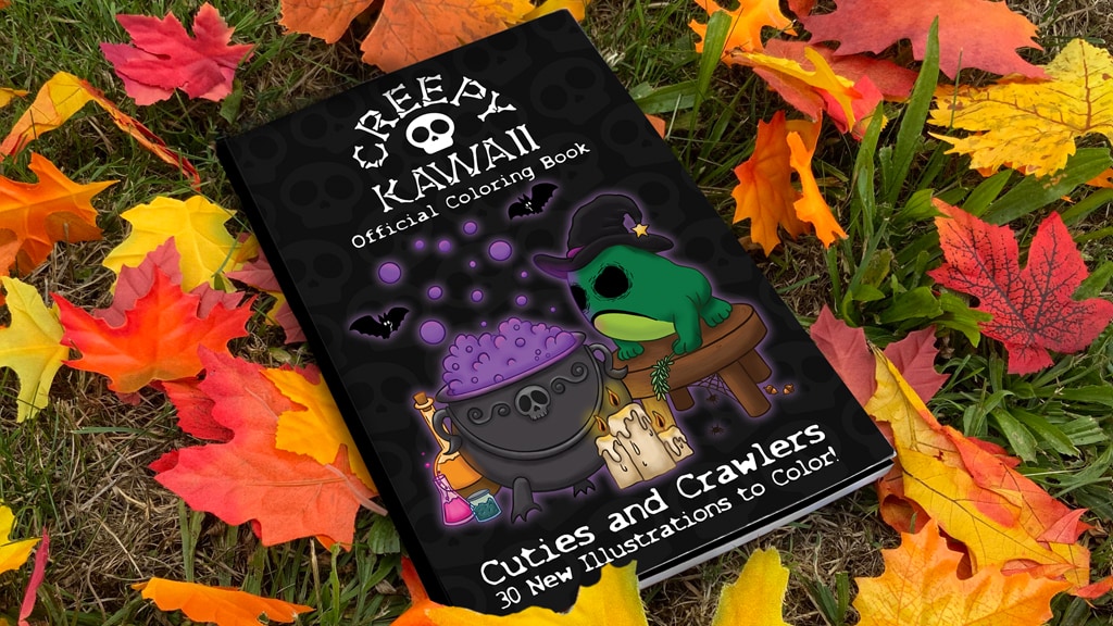 Cuties and Crawlers Coloring Book