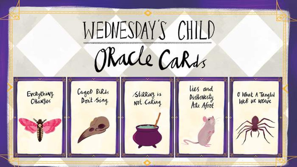 Wednesday's Child Oracle Cards