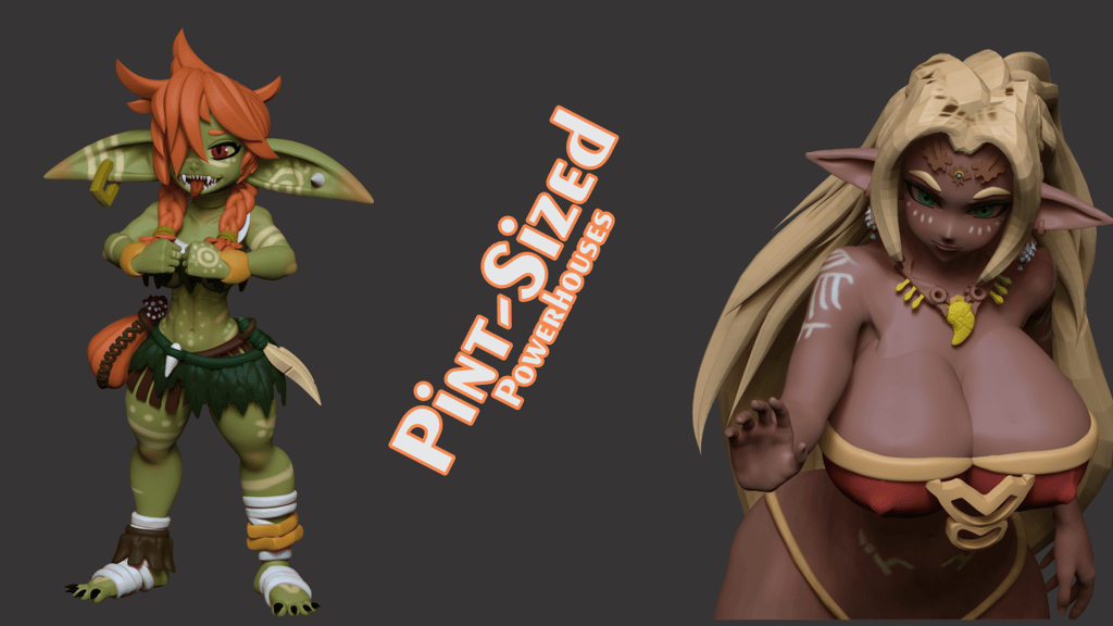 Pint-Sized Vol 3 Female minis & Collectables